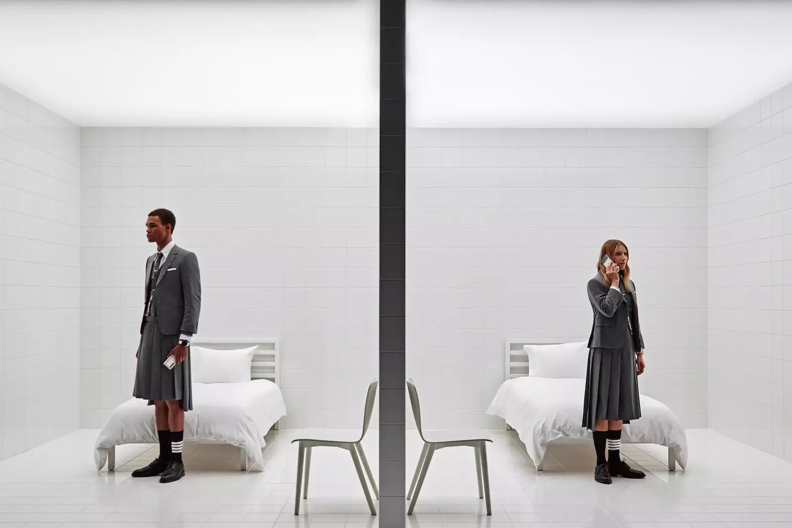 Thom Browne- Zoe Cassavetes 