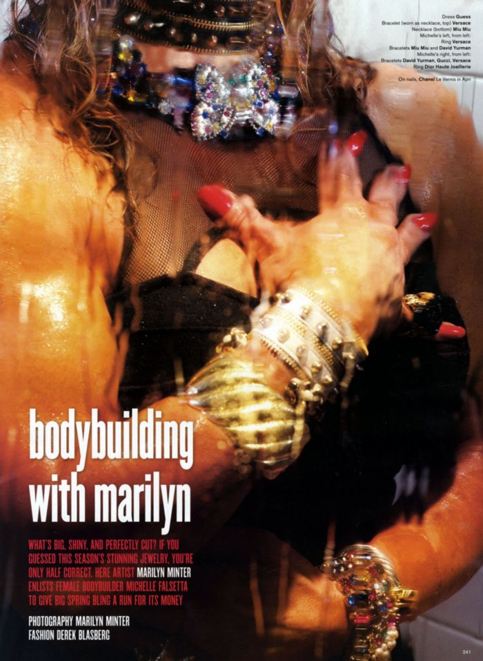 V Magazine - Marilyn Minter