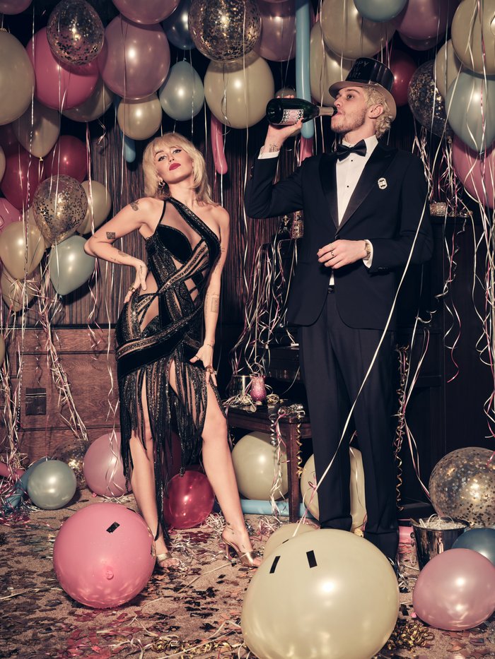 Miley Cyrus and Pete Davidson's 'New Year's Eve Party'