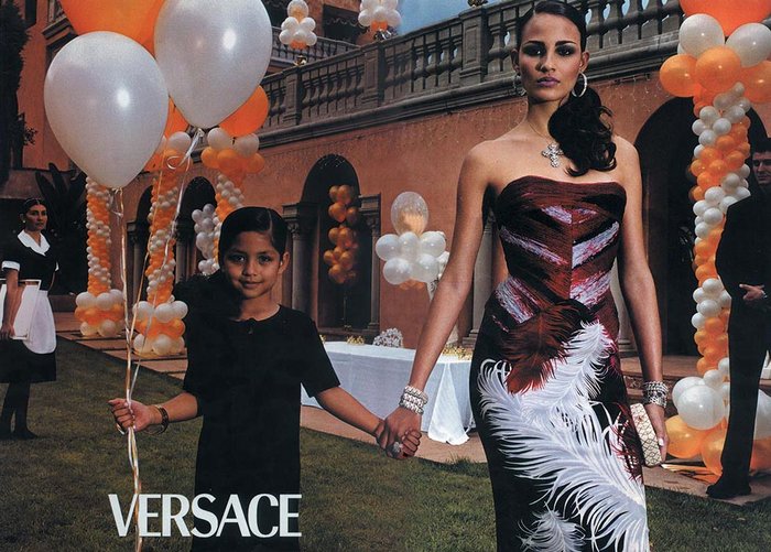 Versace - Steven Meisel 