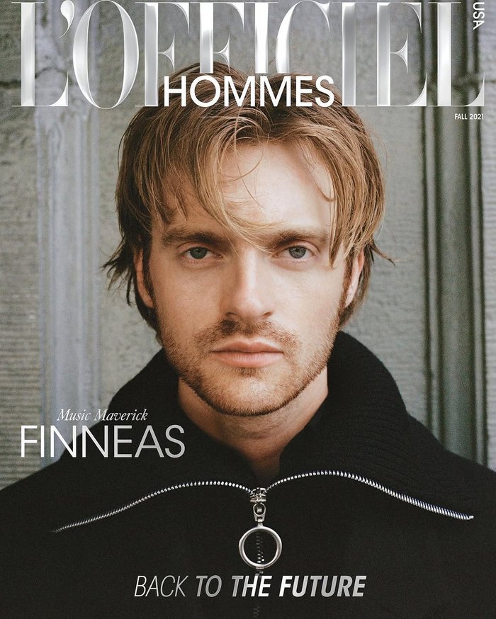 L’OFFICIEL HOMMES X FINNEAS - zackery michael