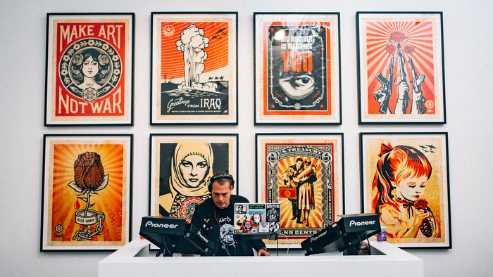 BEATS RESIDENCY X SHEPARD FAIREY 30TH RETROSPECTIVE