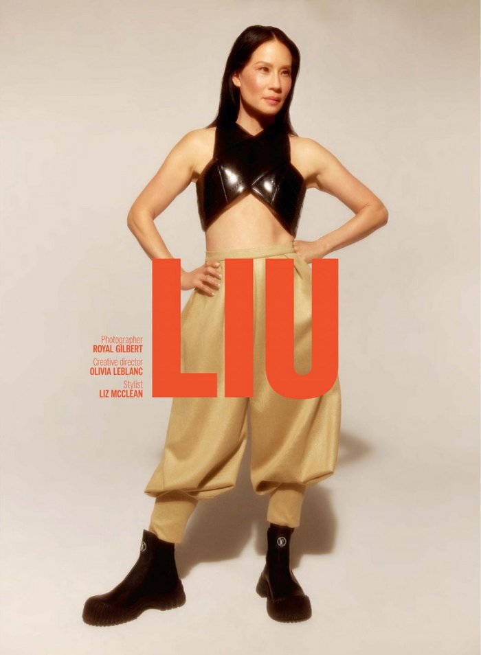 Elle Canada x Lucy Liu - Royal Gilbert