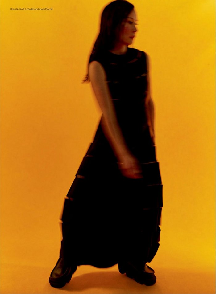 Elle Canada x Lucy Liu - Royal Gilbert
